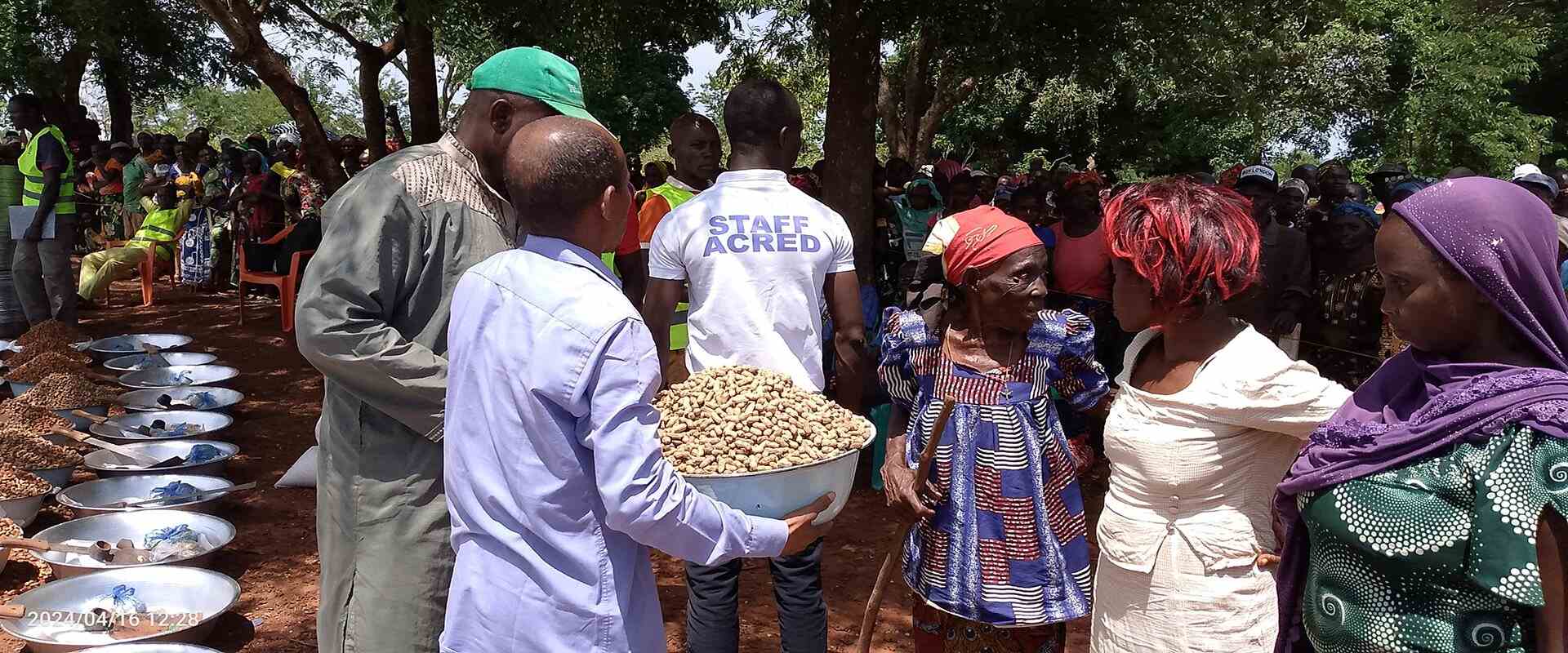 Projet d’urgence d’assistance alimentaire et de renforcement de résilience des personnes vulnérables dans la sous-préfecture de Obo (préfecture du Haut Mbomou en RCA).